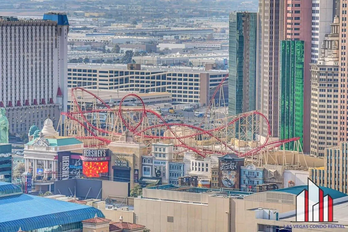 Mgm Signature-32-607 F1 Track & Strip View Balcony Las Vegas Casa de Férias