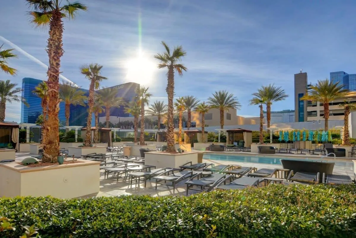 Mgm Signature-32-607 F1 Track & Strip View Balcony Las Vegas