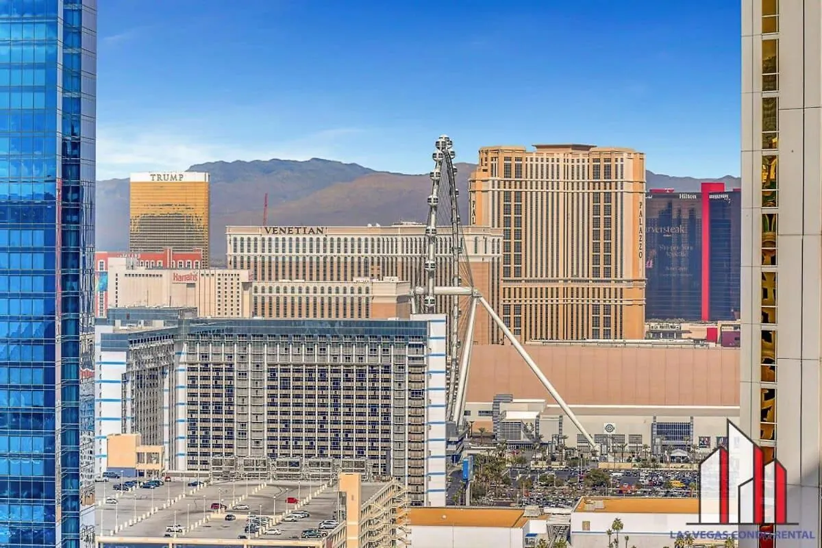 Mgm Signature-32-607 F1 Track & Strip View Balcony Las Vegas